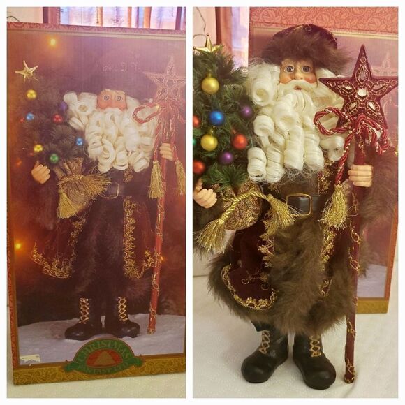 Wonderland Santa Collection Vintage Santa - Picture 1 of 10